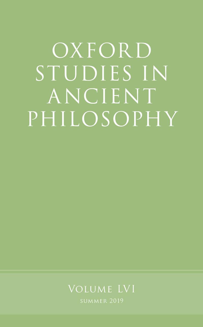 Oxford studies in ancient philosophy - Volume 56