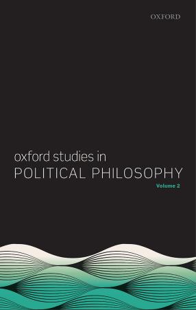 Oxford Studies in Political Philosophy - Volume 2