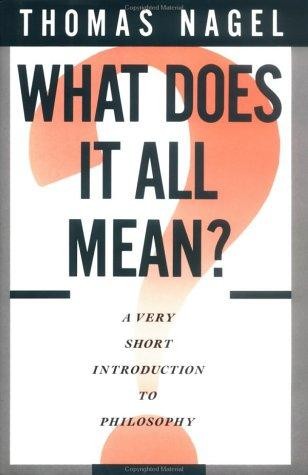 What Does It All Mean?:A Very Short Introduction to Philosophy: A Very Short Introduction to Philosophy