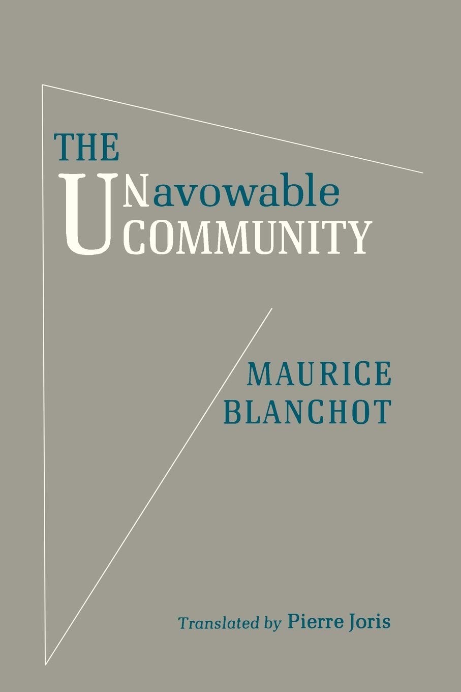The Unavowable Community