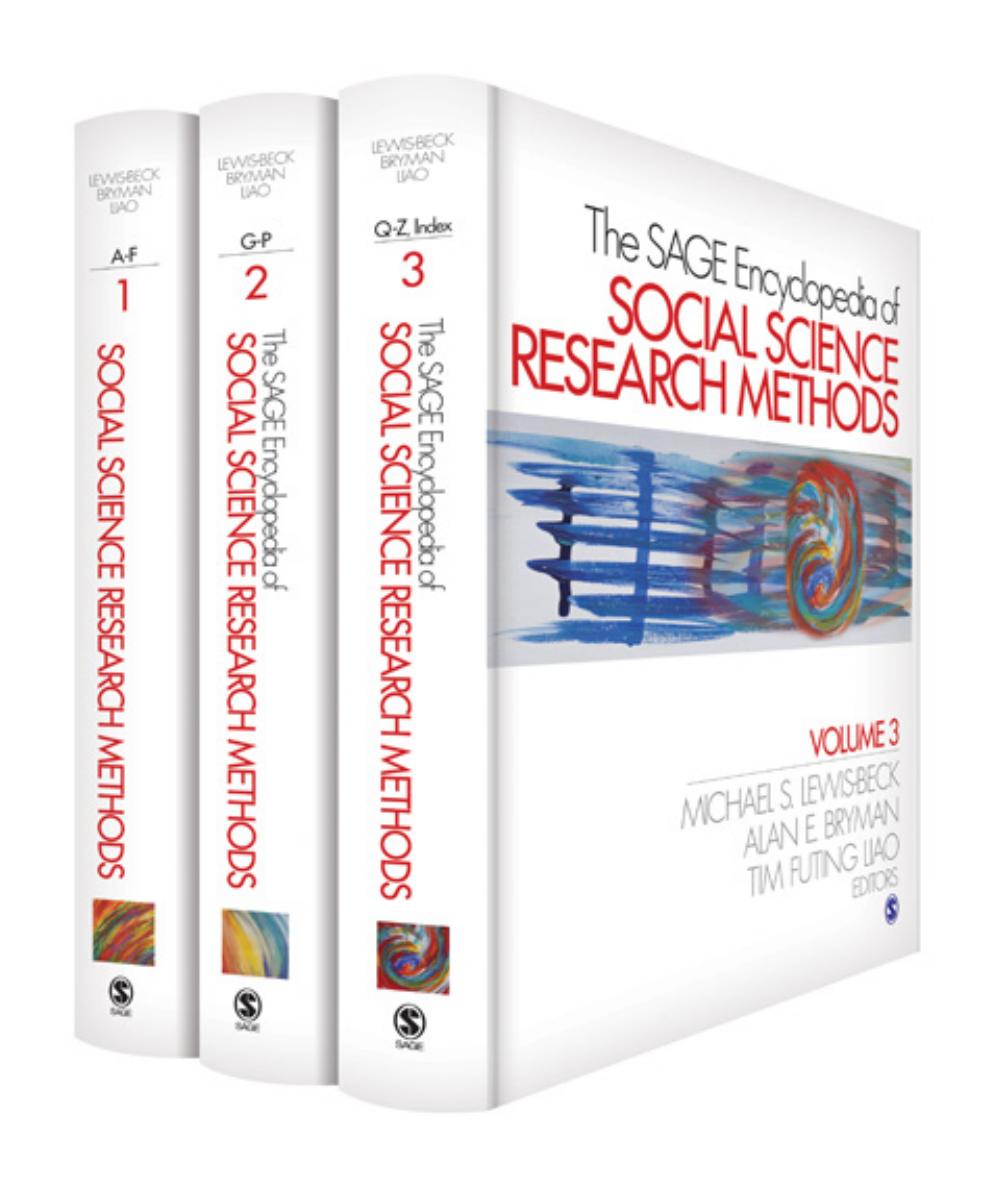 The SAGE encyclopedia of social science research methods