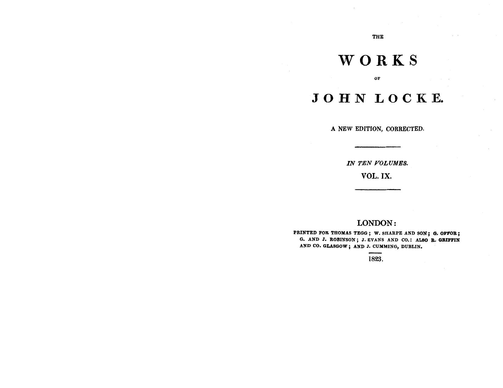 The works of John Locke 09 by John Locke