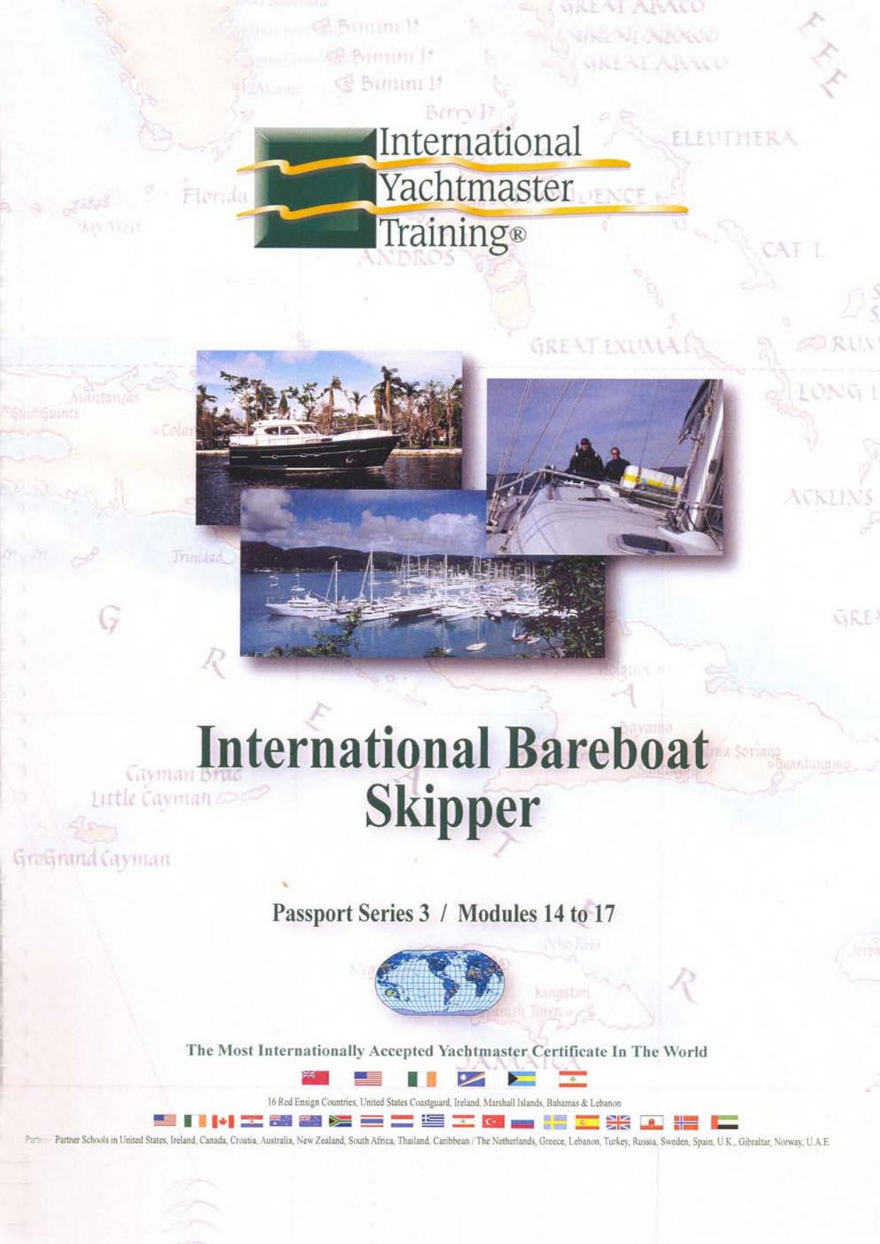 International Bareboat Skipper: Certificate