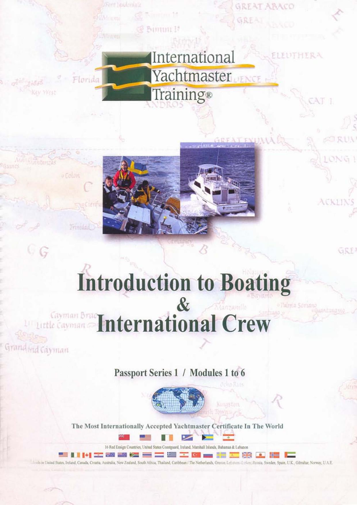 IYT 01-06 Introduction to Boating & International Crew 2005