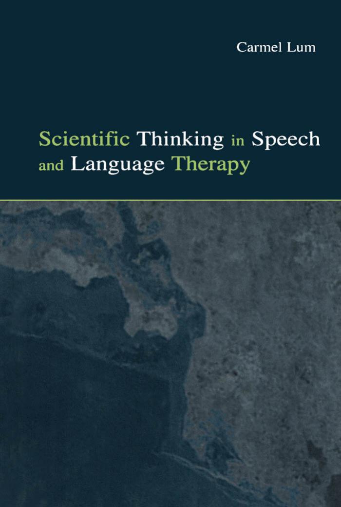Scientific Thinking in Speech and Language Therapy