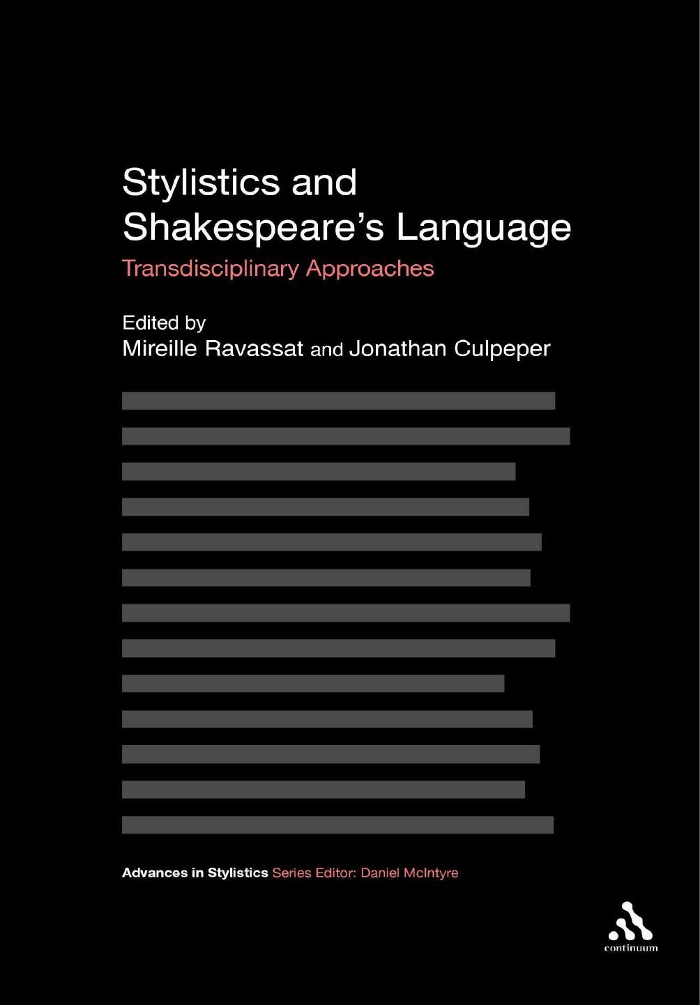 Stylistics and Shakespeare's Language: Transdisciplinary Approaches