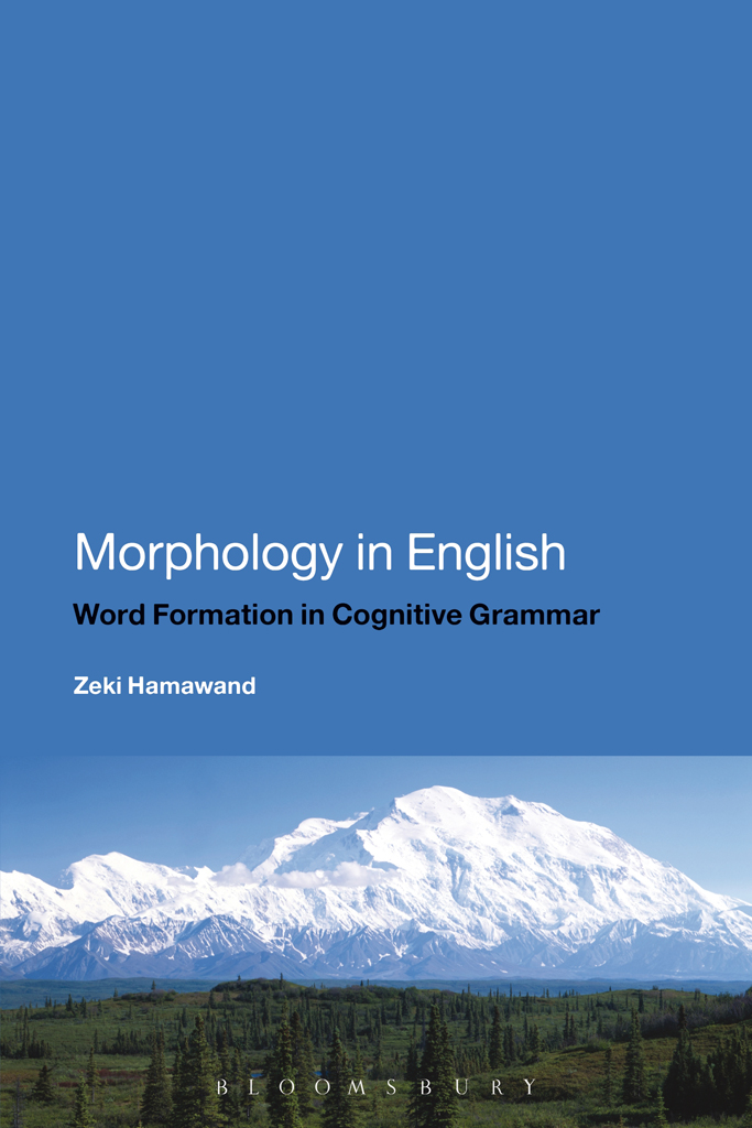 Morphology in English: Word Formation in Cognitive Grammar