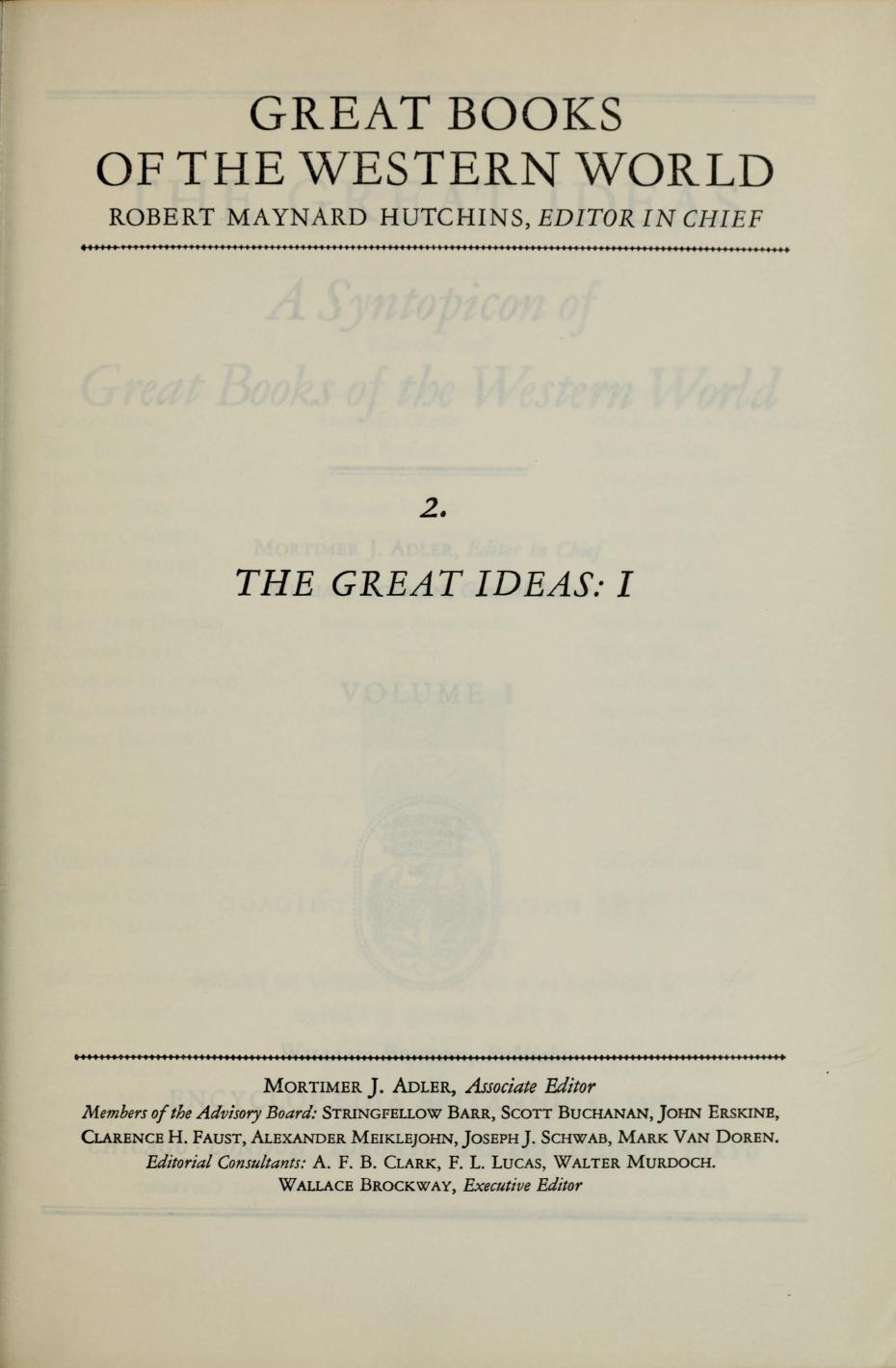Great Books of the Western World - Volume 2