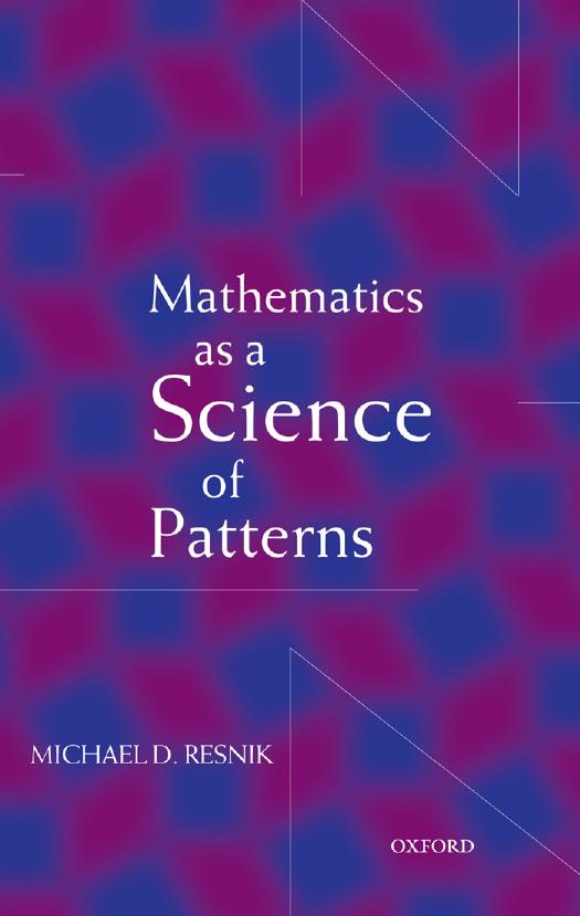 Mathematics as a Science of Patterns