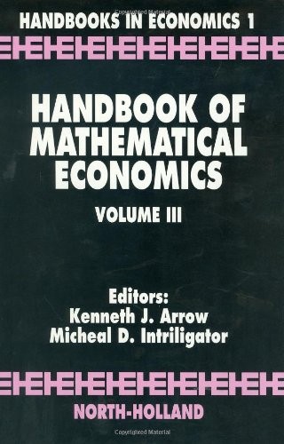 Handbook of Mathematical Economics - Volume 3