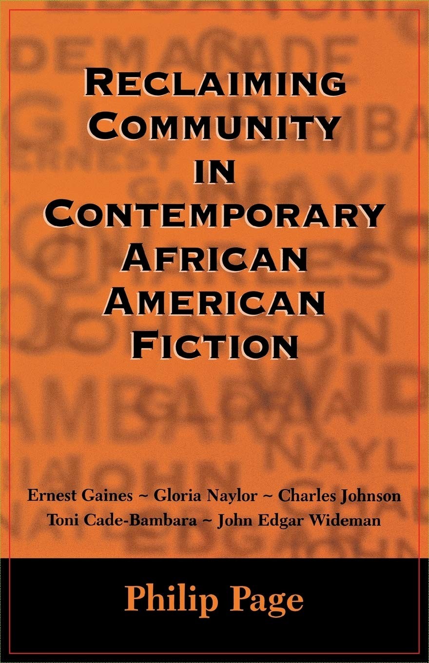 Reclaiming Community in Contemporary African-American Fiction