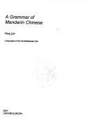 A Grammar of Mandarin Chinese - Alternate