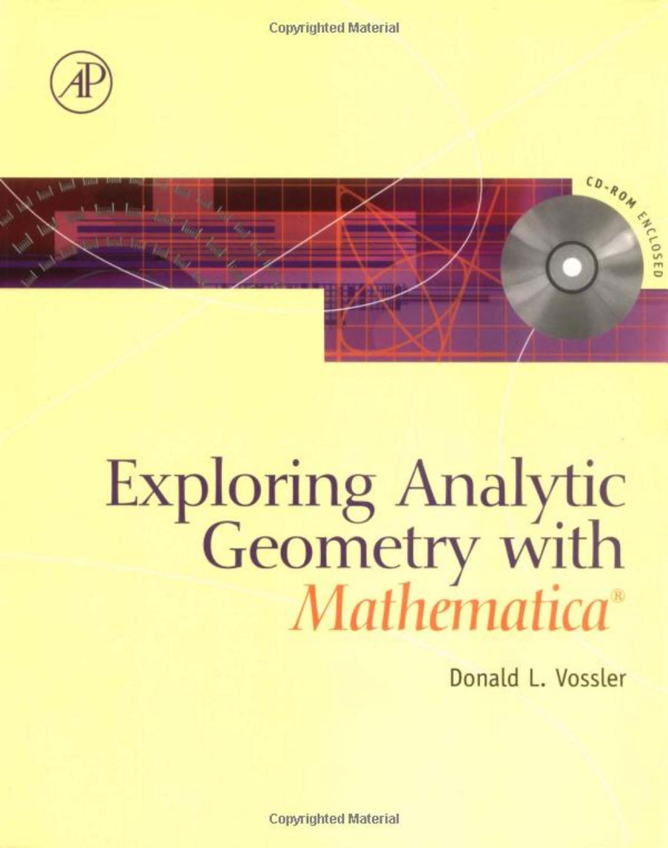 Exploring Analytical Geometry with Mathematica®