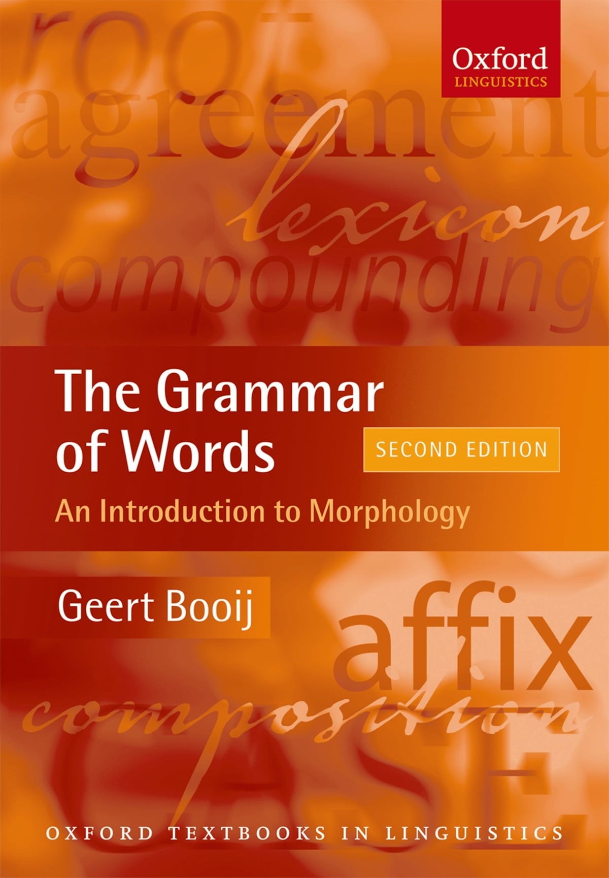 The Grammar of Words:An Introduction to Linguistic Morphology: An Introduction to Linguistic Morphology