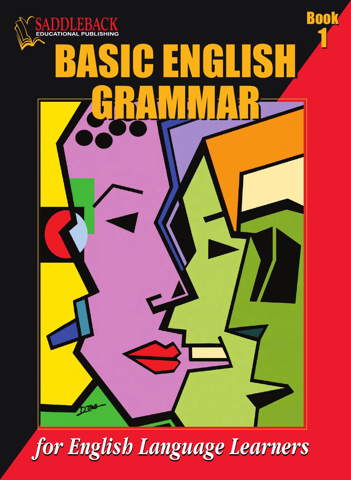 Basic English Grammar: For English Language Learners - Book 1
