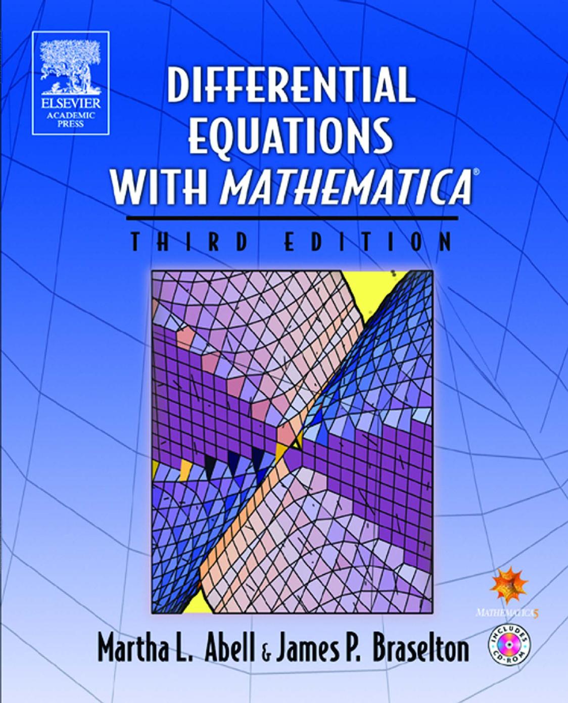 Differential Equations with Mathematica® - 2004