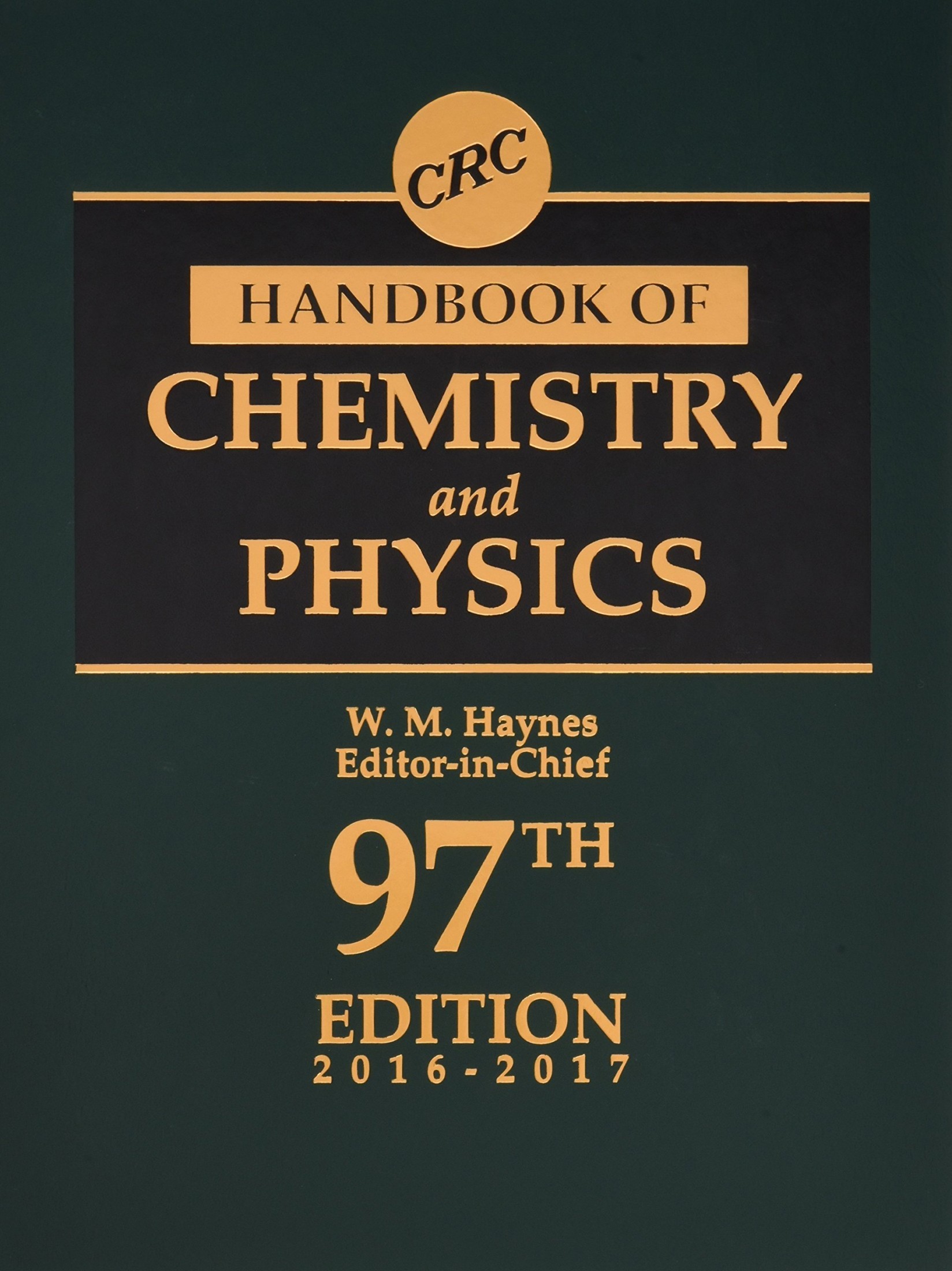 CRC Handbook of Chemistry and Physics