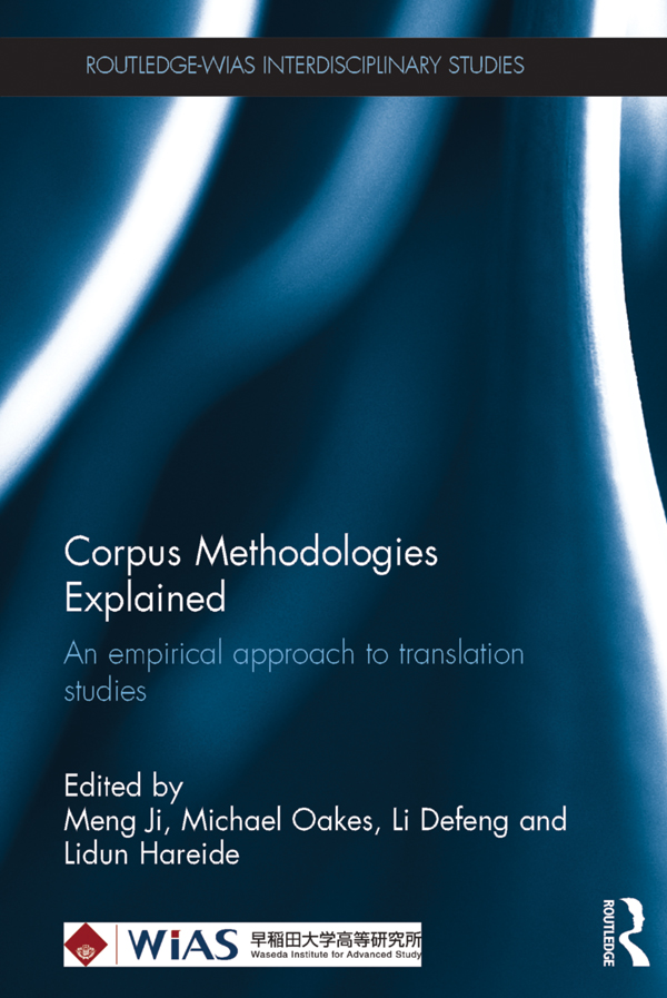 Corpus Methodologies Explained: An Empirical Approach to Translation Studies
