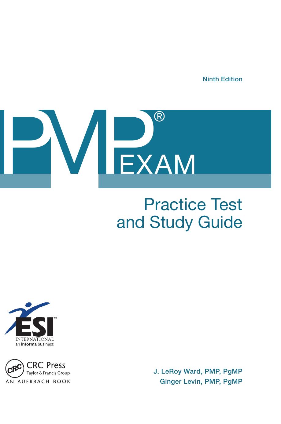 PMP® Exam Practice Test and Study Guide