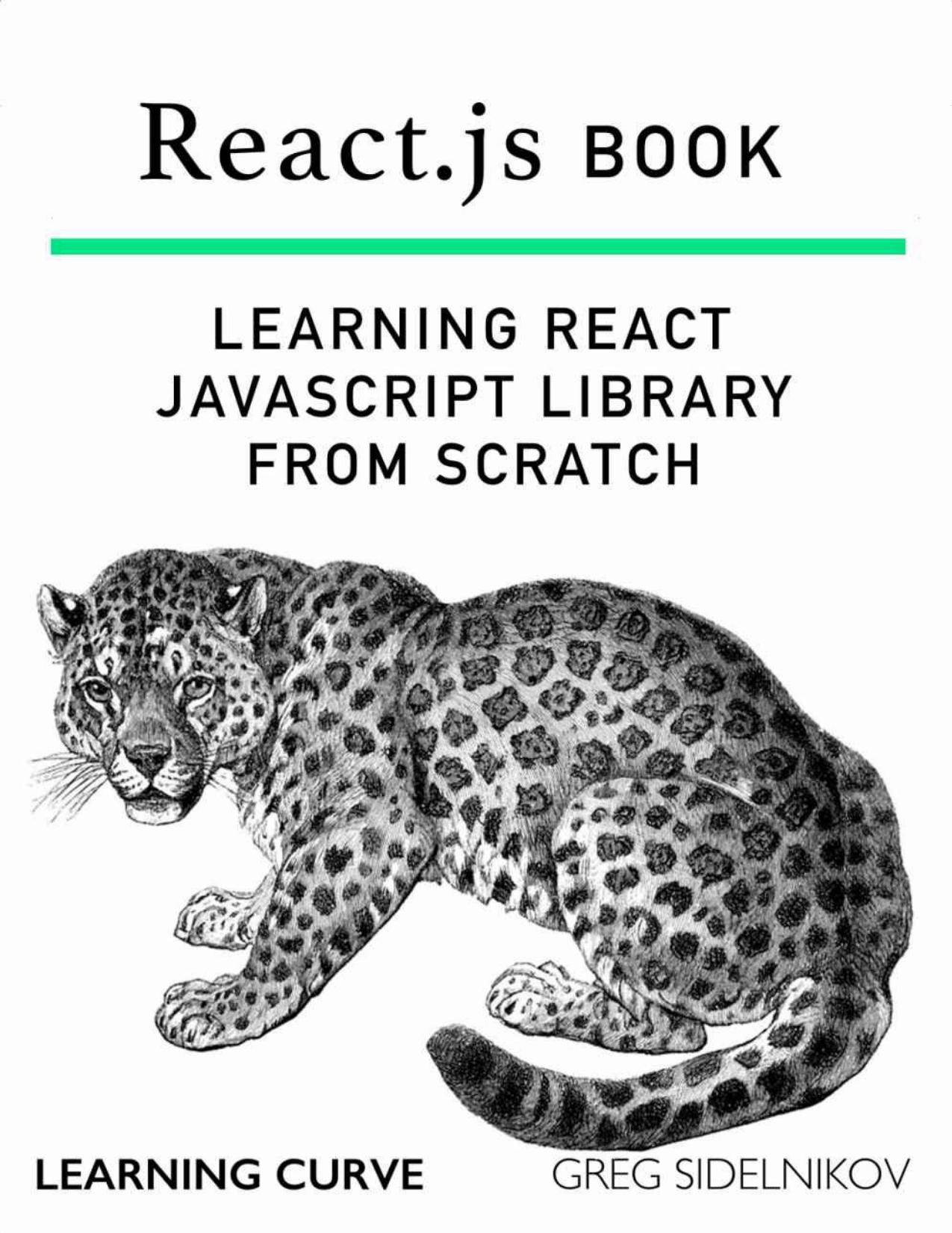 React.js Book: Learning React JavaScript Library From Scratch
