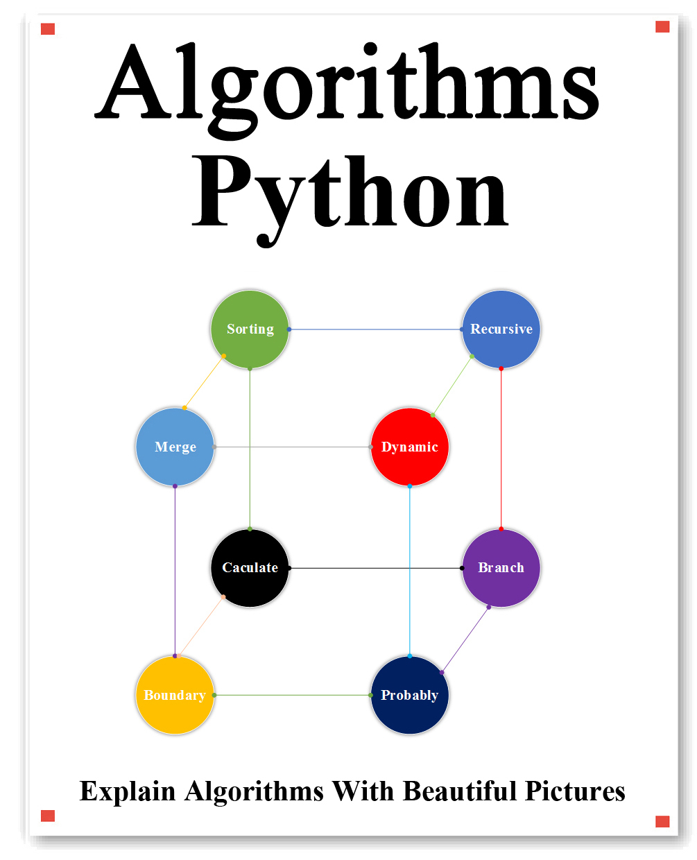 Algorithms Python: Explains Algorithms With Beautiful Pictures Learn It Easy Better and Well