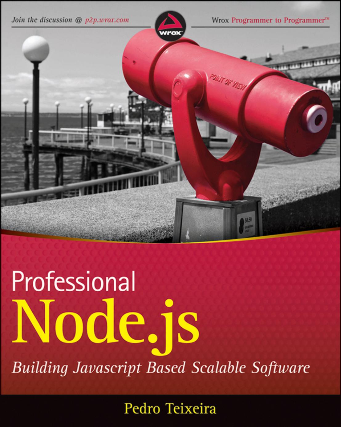 Professional Node.js: Building Javascript Based Scalable Software