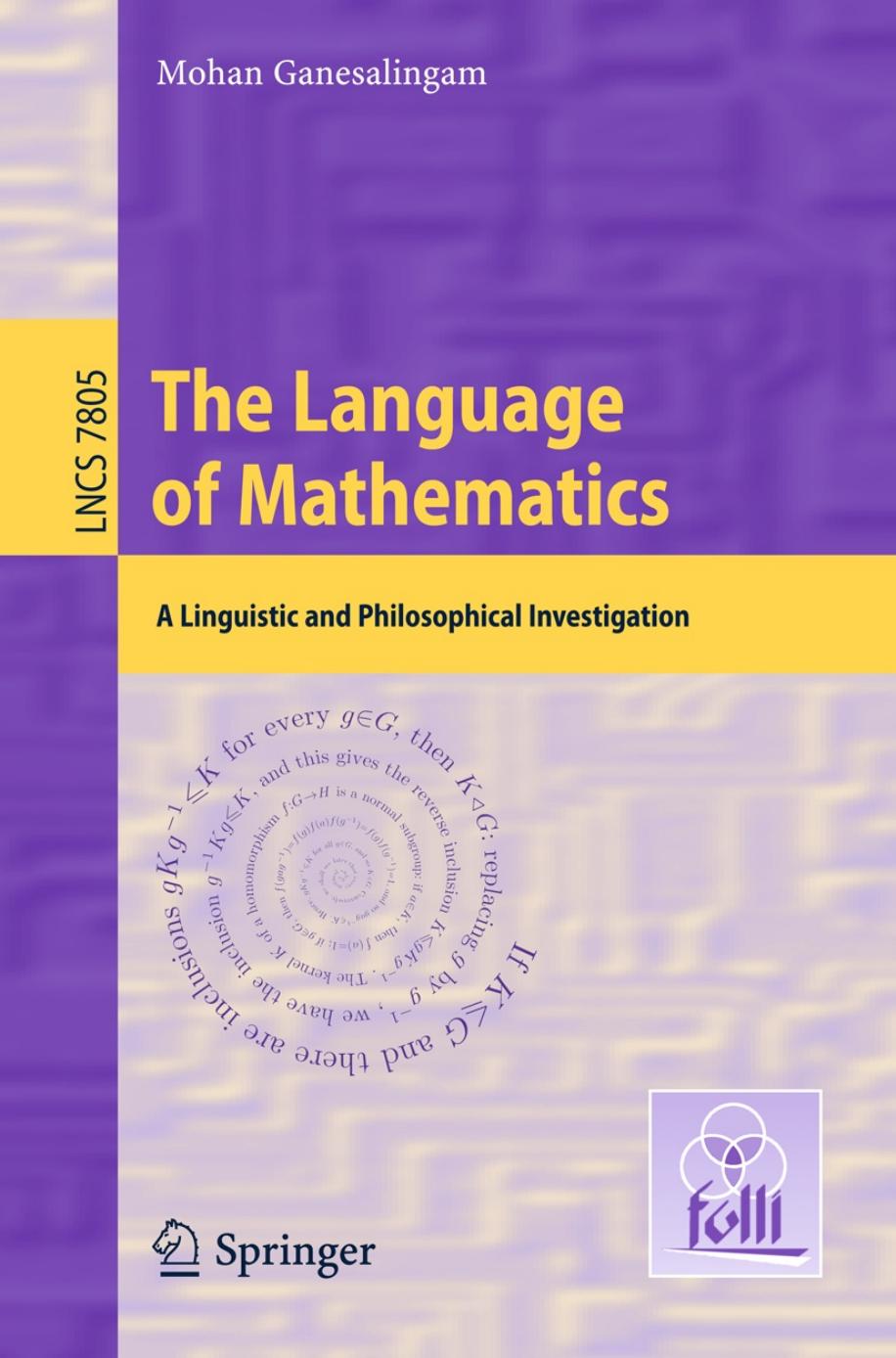 The Language of Mathematics: A Linguistic and Philosophical Investigation