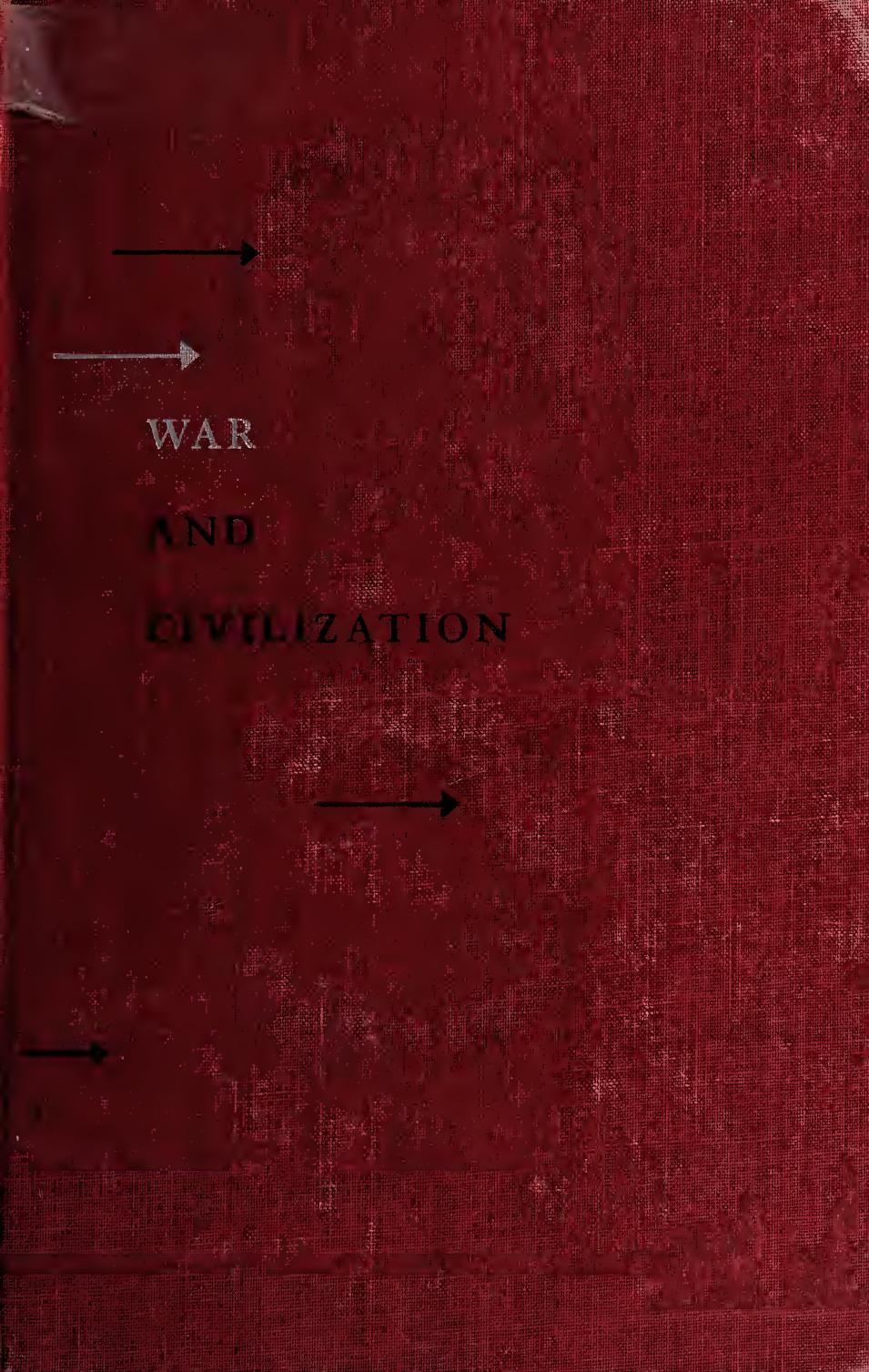 War and civilization