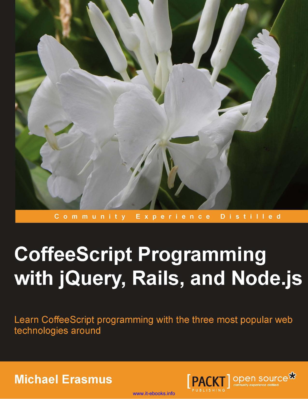 CoffeeScript Programming With JQuery, Rails, and Node. Js