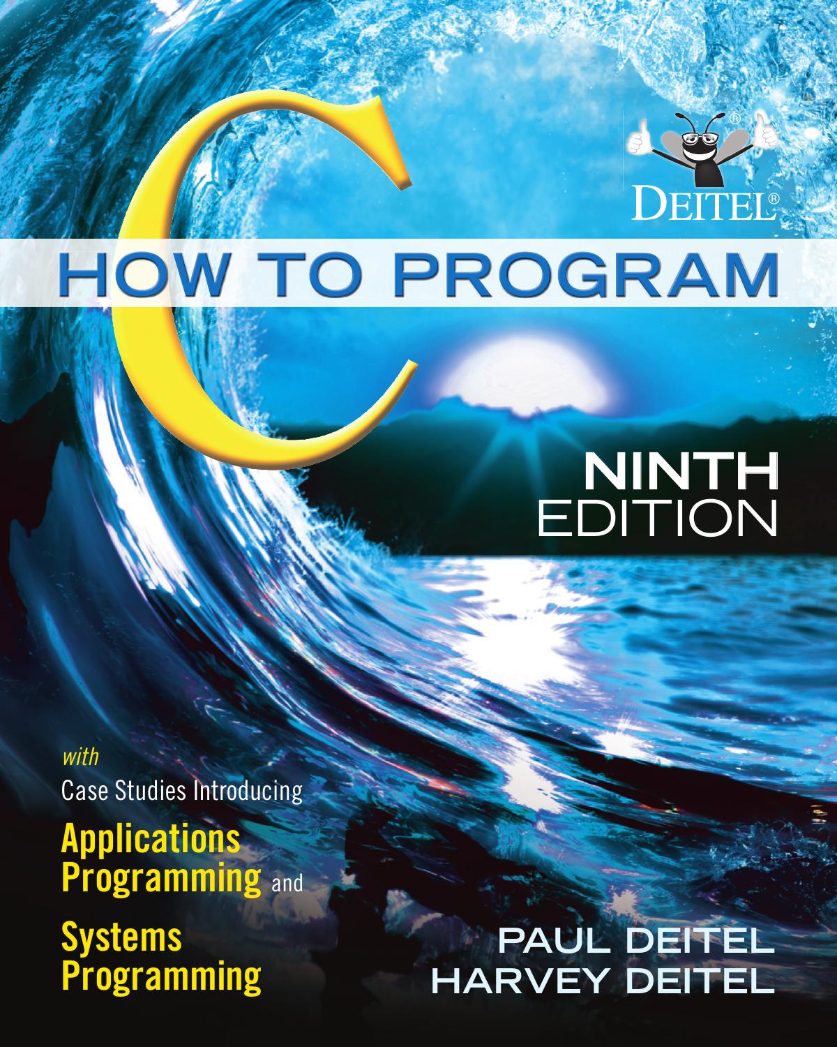 C How to Program, 9/e