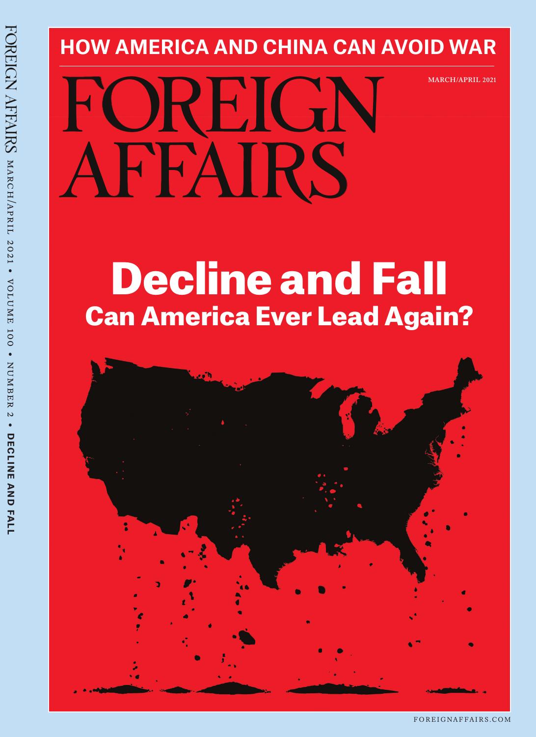 Foreign Affairs Mar Apr 2021