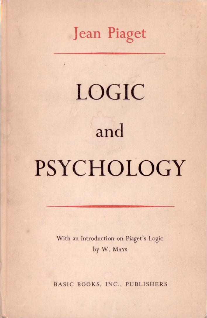 Logic and Psychology