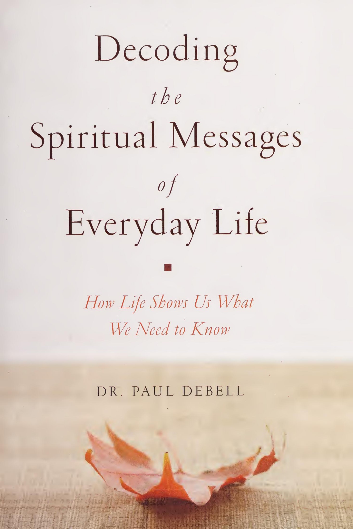 Decoding the spiritual messages of everyday life how life shows us what we need to know