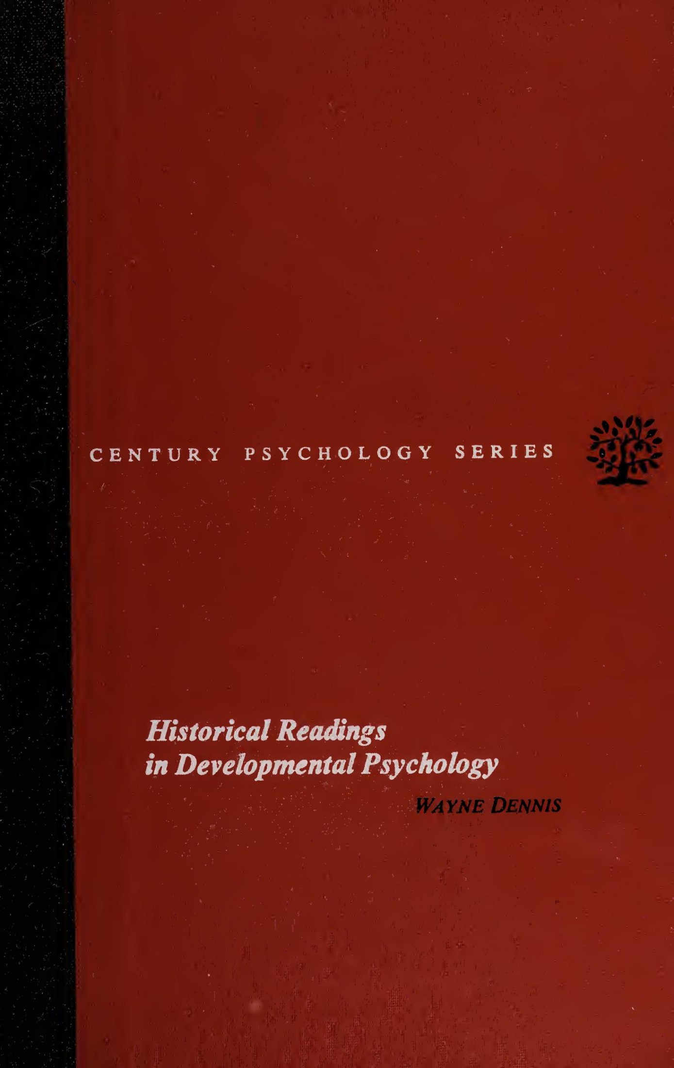 Historical readings in developmental psychology
