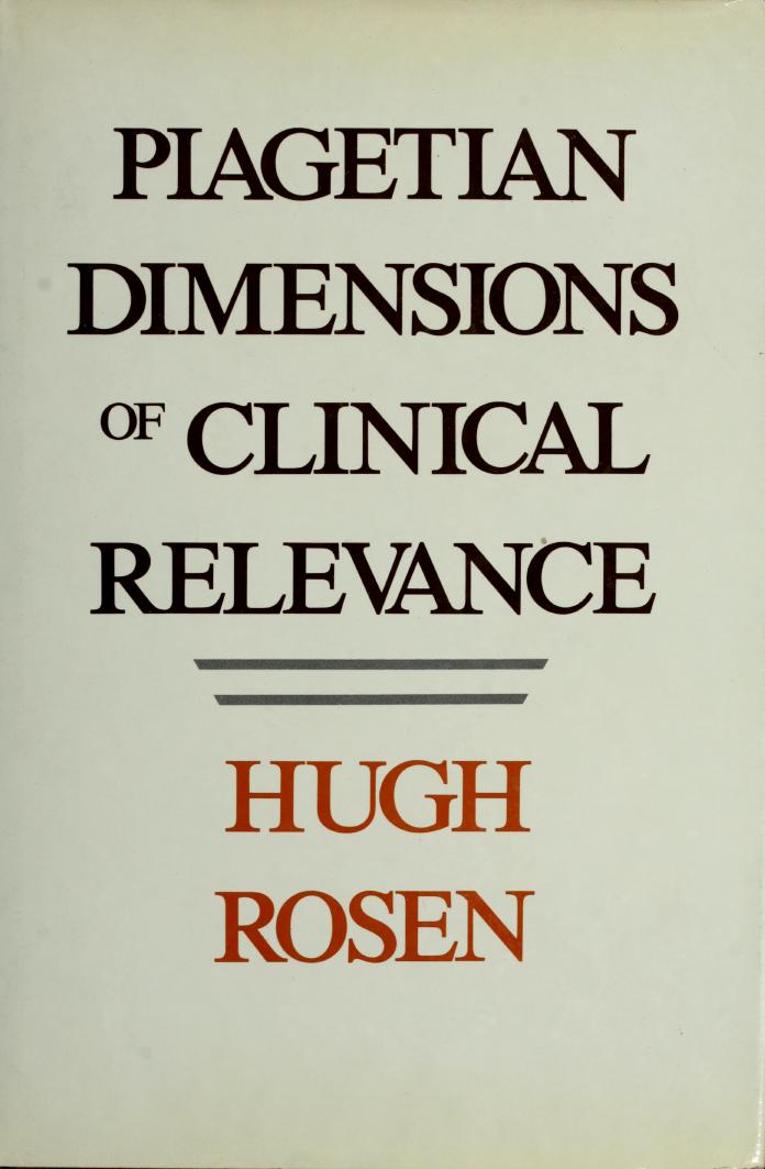 Piagetian Dimensions of Clinical Relevance