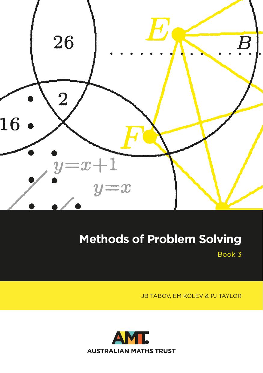 Methods of Problem Solving Book 3