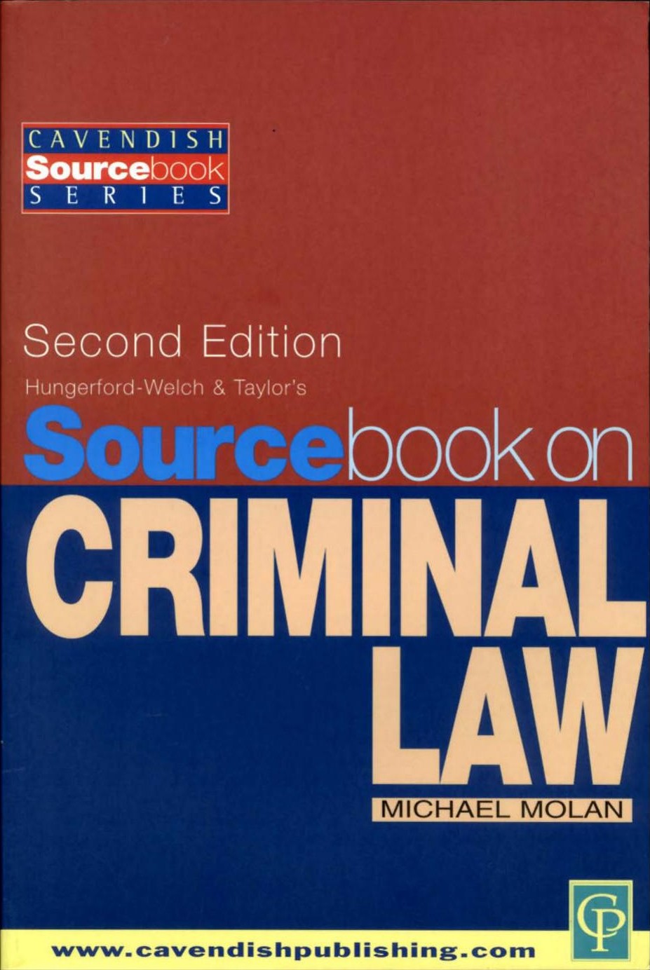 Sourcebook on Criminal Law