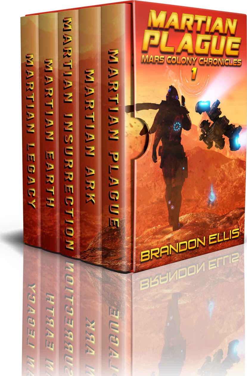 Mars Colony Chronicles (Books 1 - 5): A Space Opera Box Set Adventure