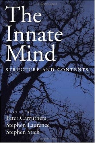 The Innate Mind: Structure and Contents - Volume 1