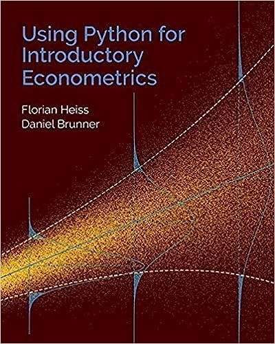 Using Python for Introductory Econometrics
