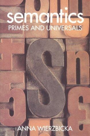Semantics: Primes and Universals