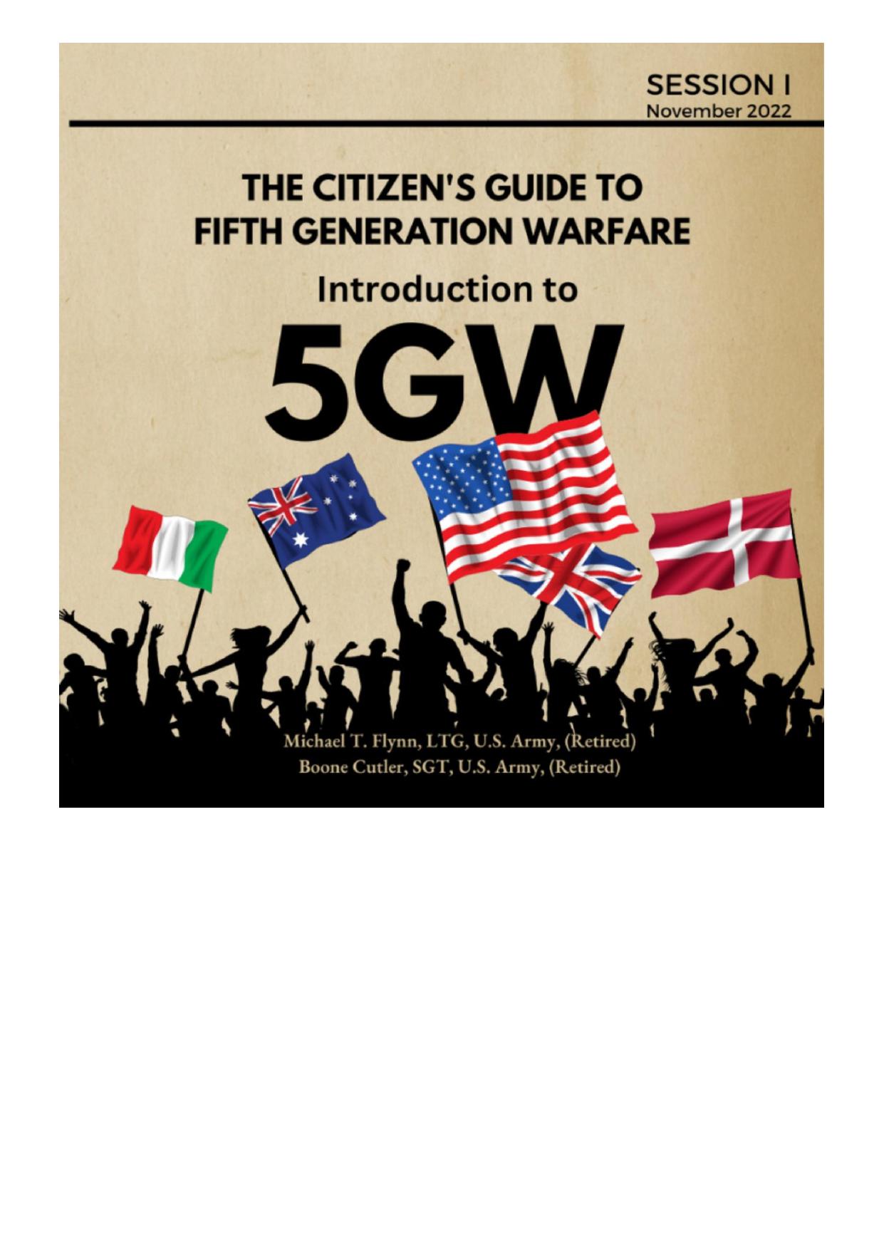 The Citizen's Guide to Fifth Generation Warfare