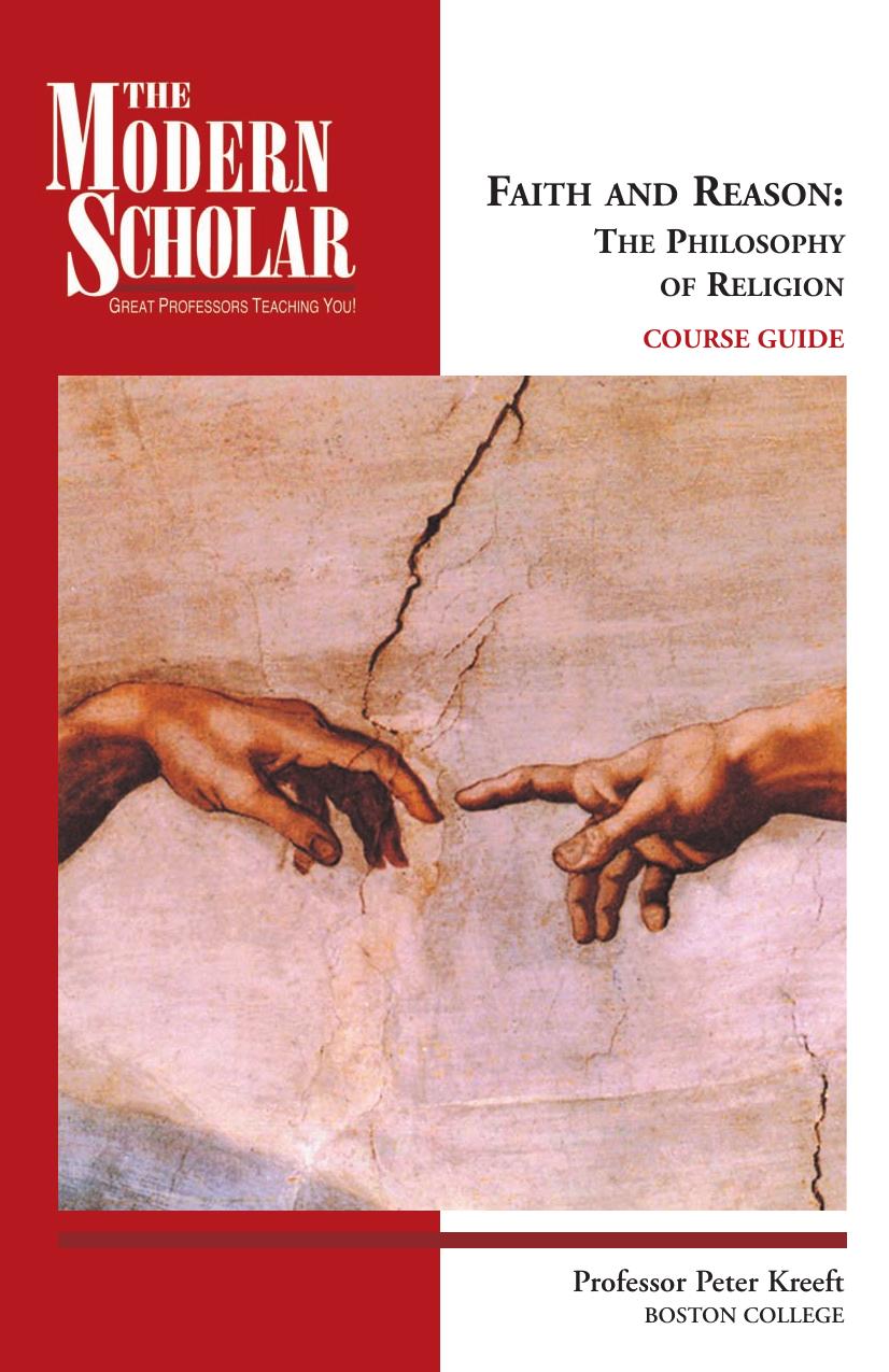 The Modern Scholar: Faith and Reason: The Philosophy of Religion (Audio Book)