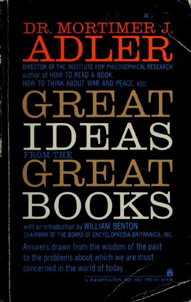 Great Ideas From the Great Books