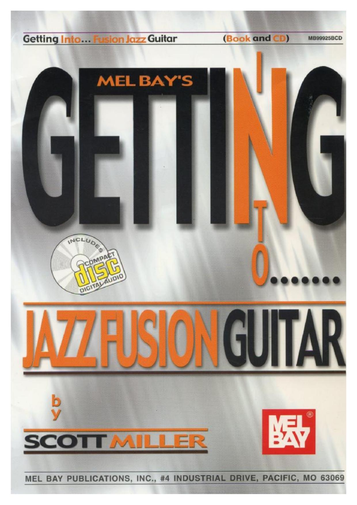 Getting in to Fusion Jazz Guitar