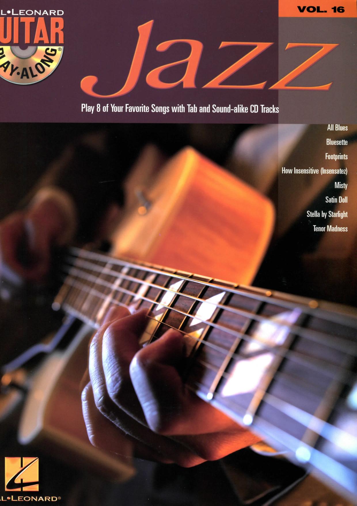 Guitar Play-Along Vol. 16 - Jazz