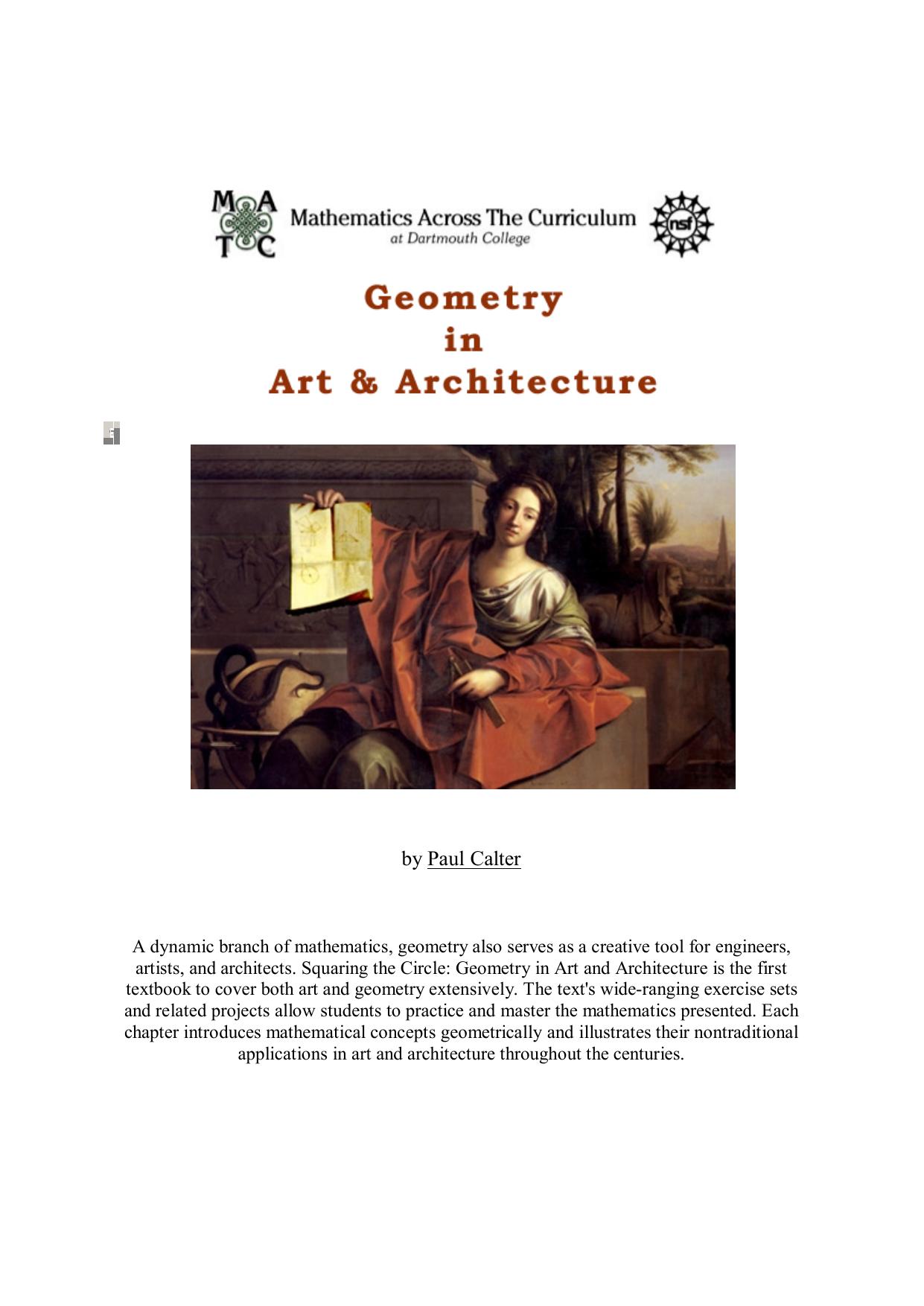 Geometry in Art and Architecture
