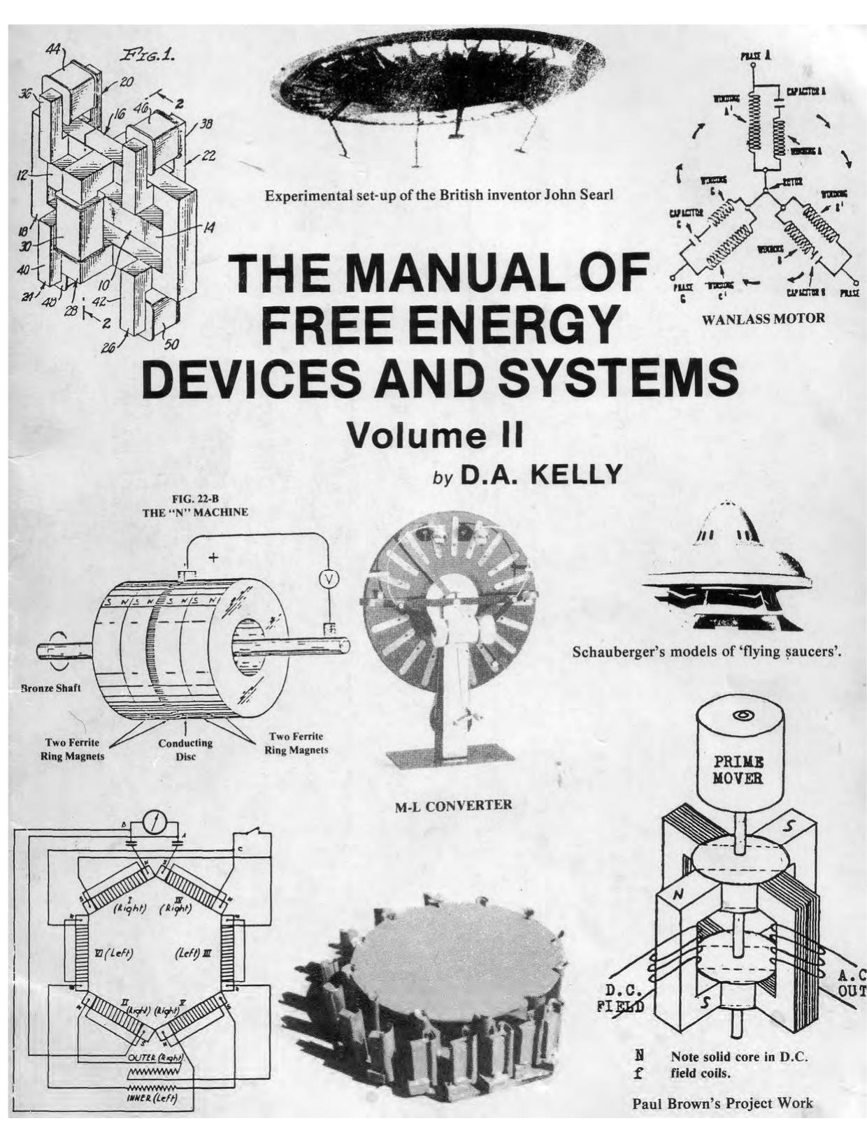 Manual of Free Energy Devices