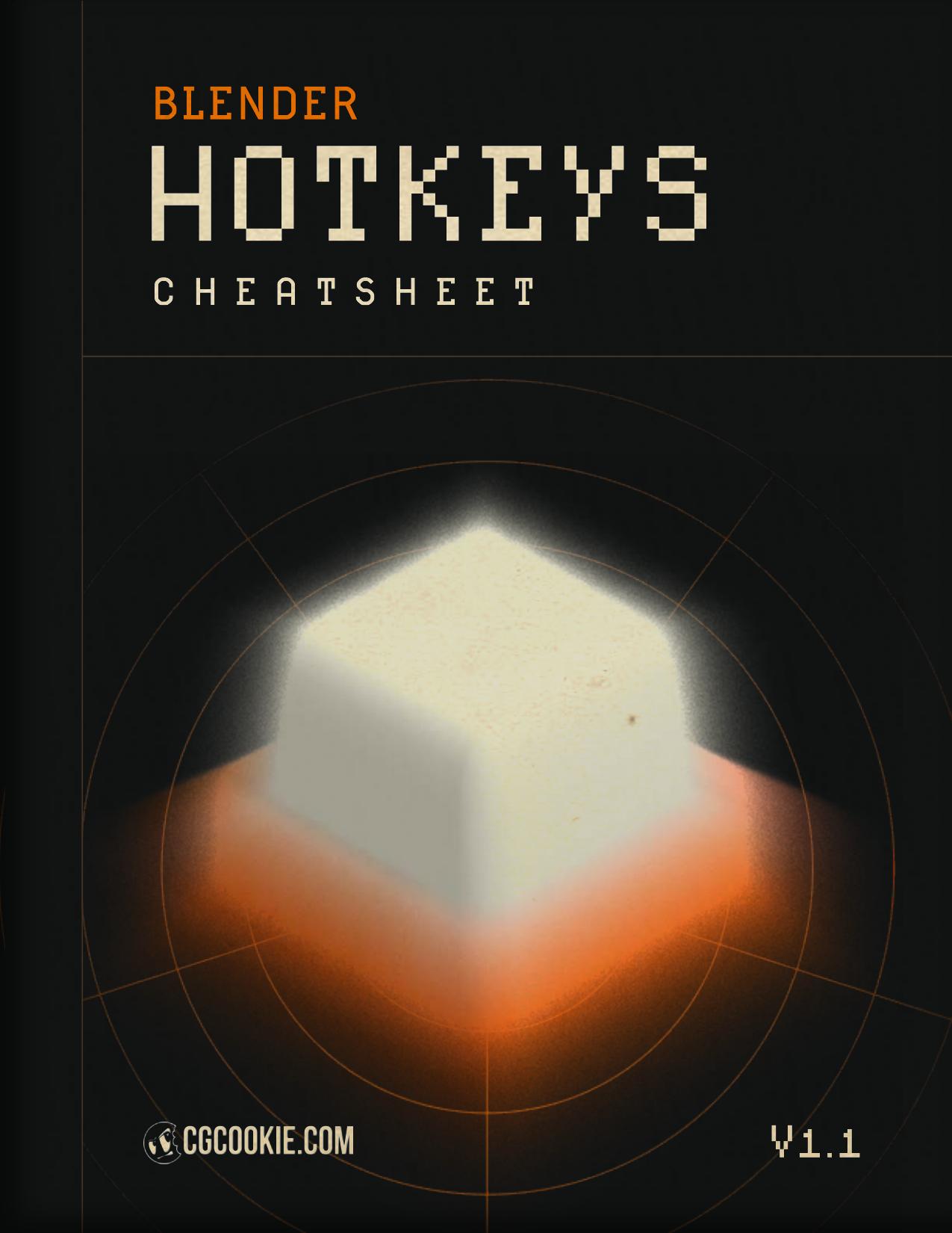 Blender Hotkeys v1.1