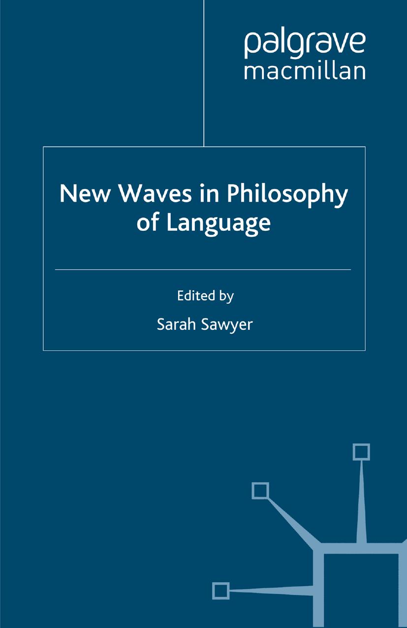 New Waves in Philosophy of Language